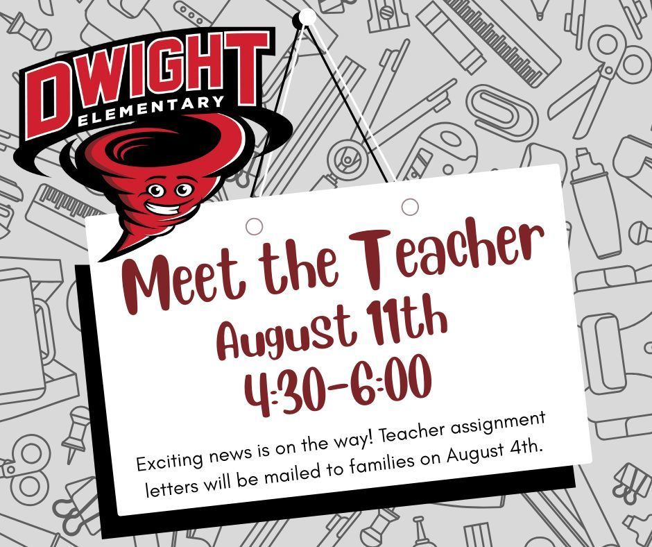 Meet the Teacher is August 11th!