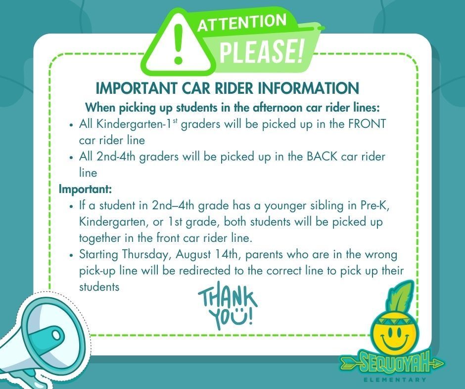 car rider dismissal