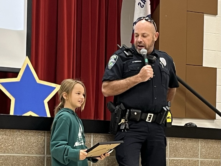 Officer Harris’s Back up