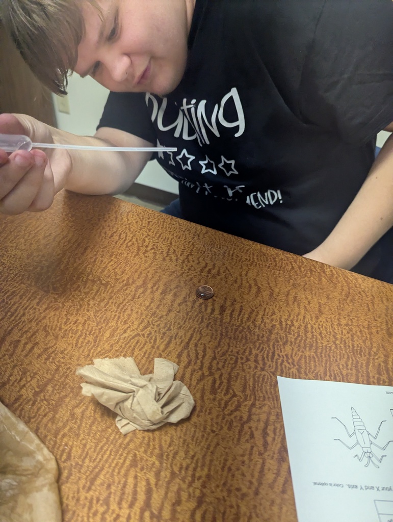 Student Working in Science Lab