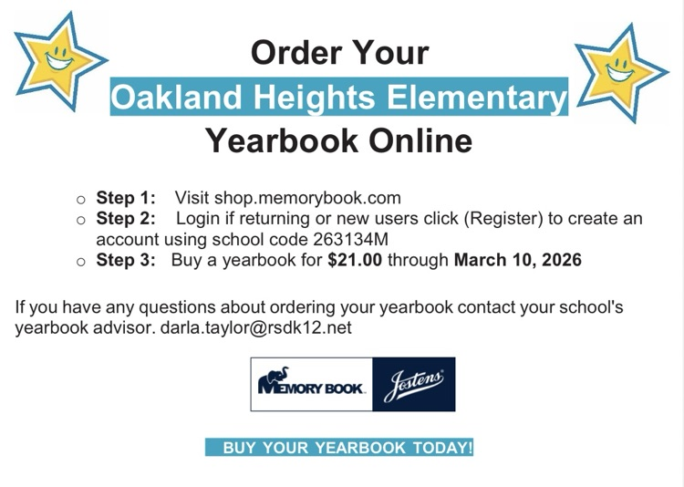 yearbook flier