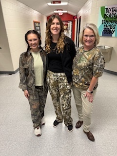 teachers dressed in camo
