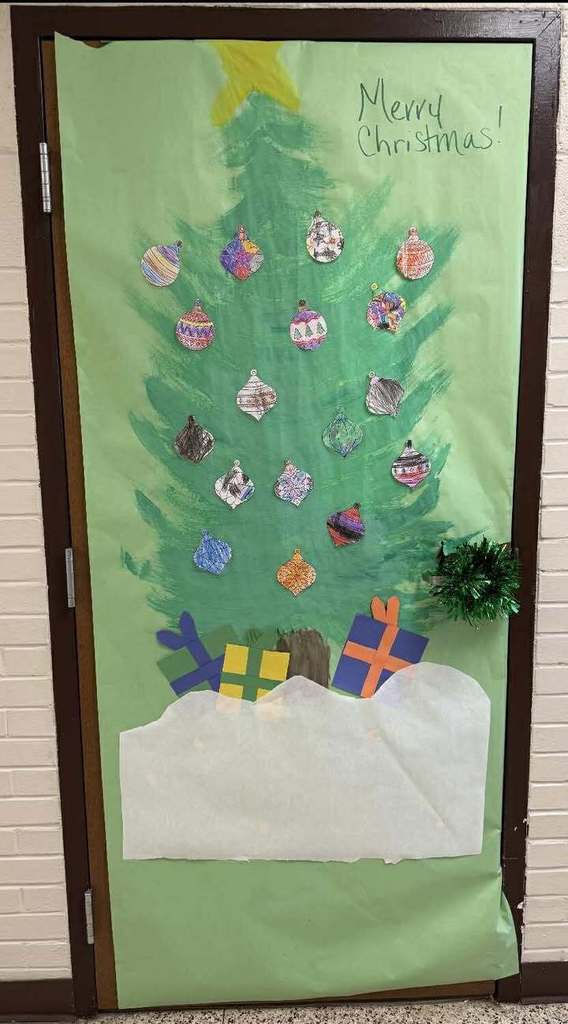 Oh Christmas tree with presents beneath and all the ornaments are hung