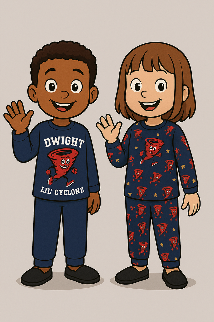 Kids in pajamas