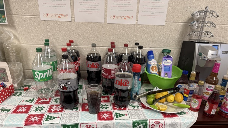 cocoa and drinks for staff