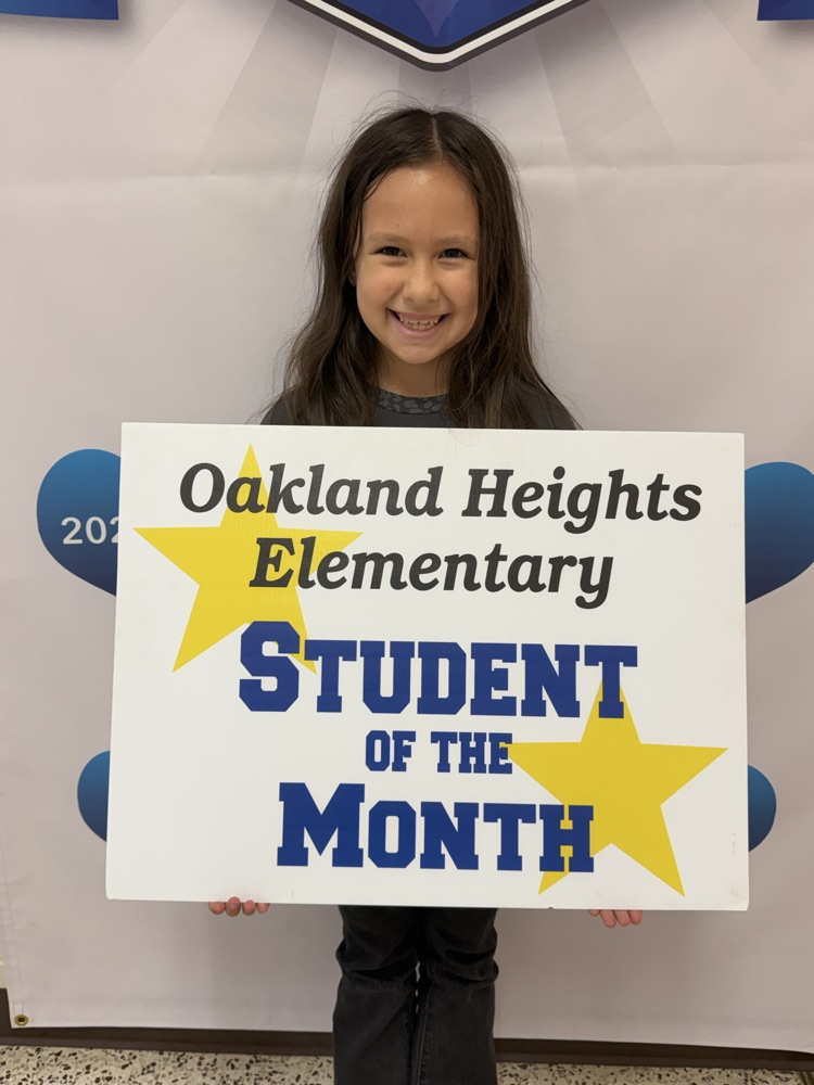 student of the Month Mila Mendez