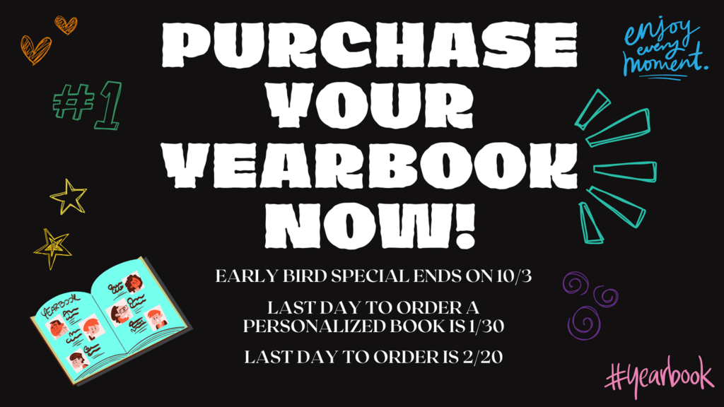 Purchase your yearbook now