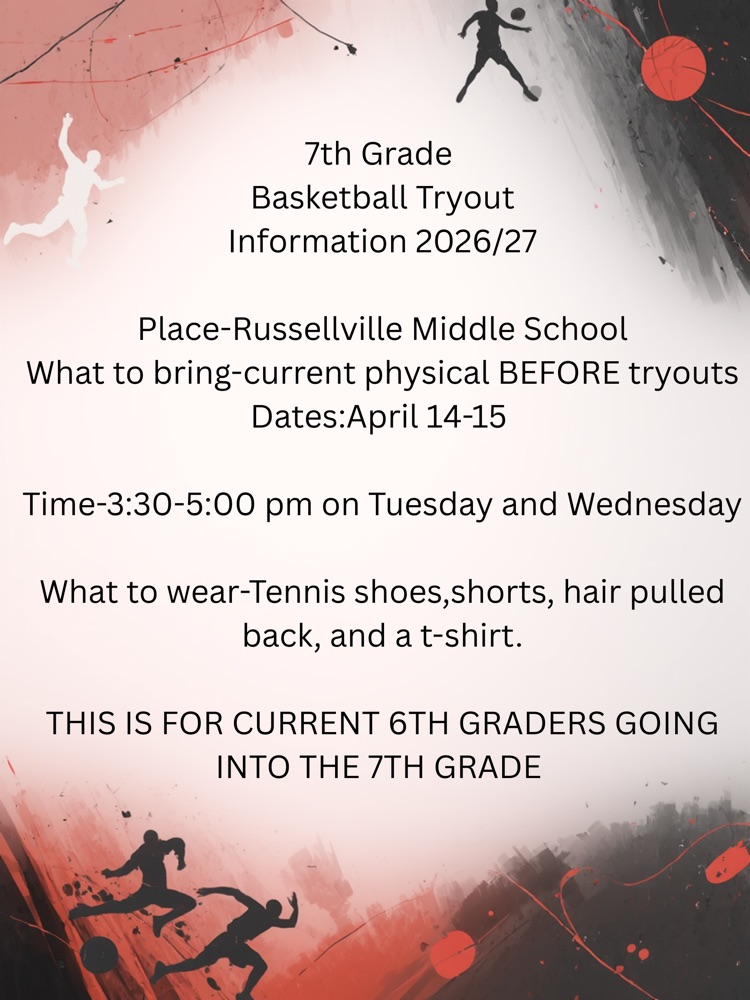 7th grade tryout information