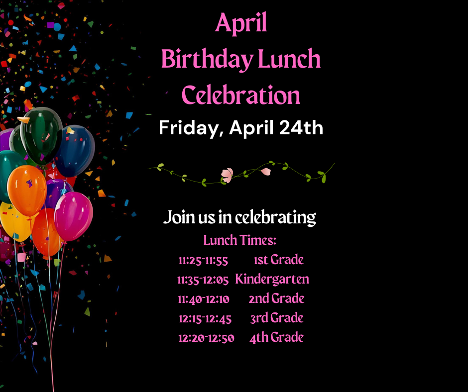 April Birthday Lunch 