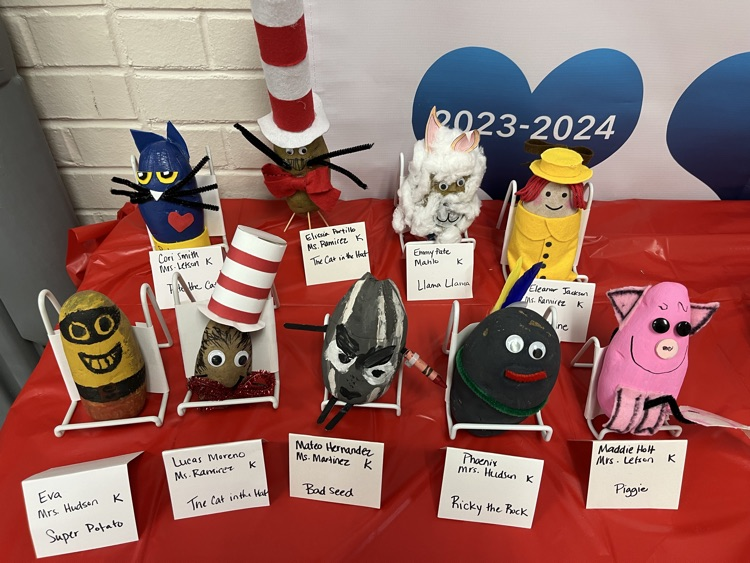 Book Character Potato Contest