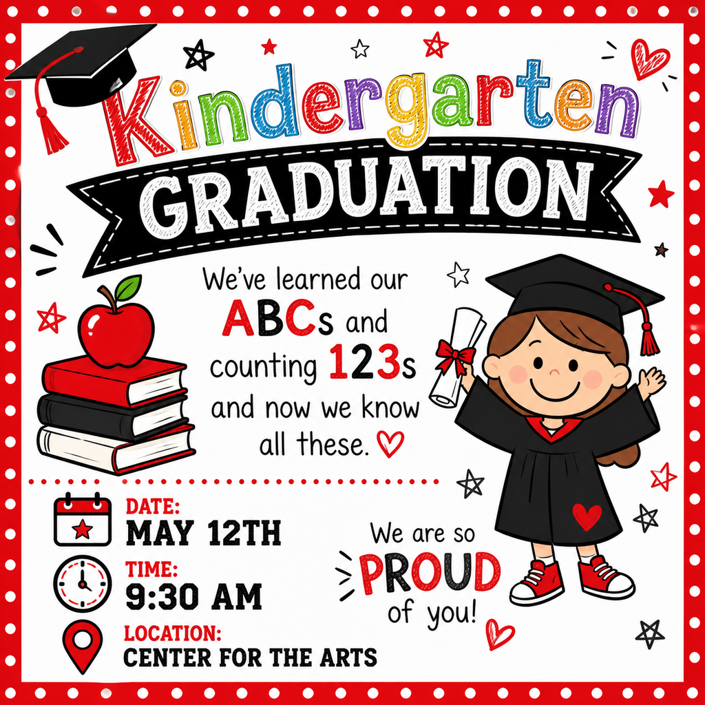 Kindergarten Graduation Information 