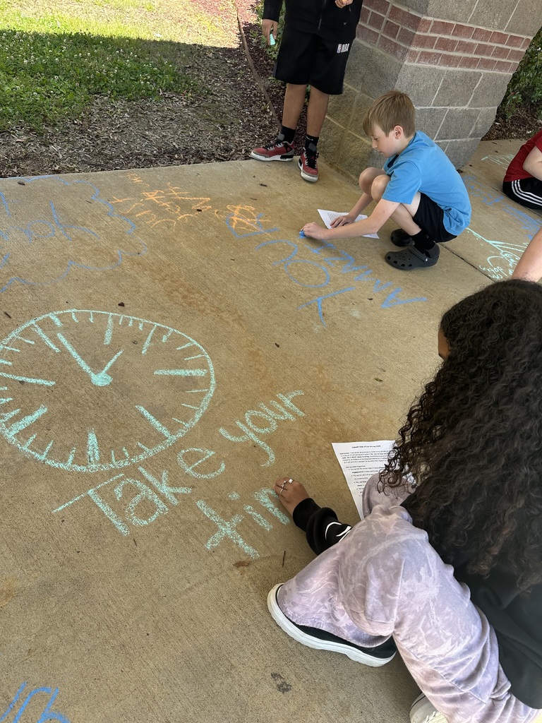 student drawing