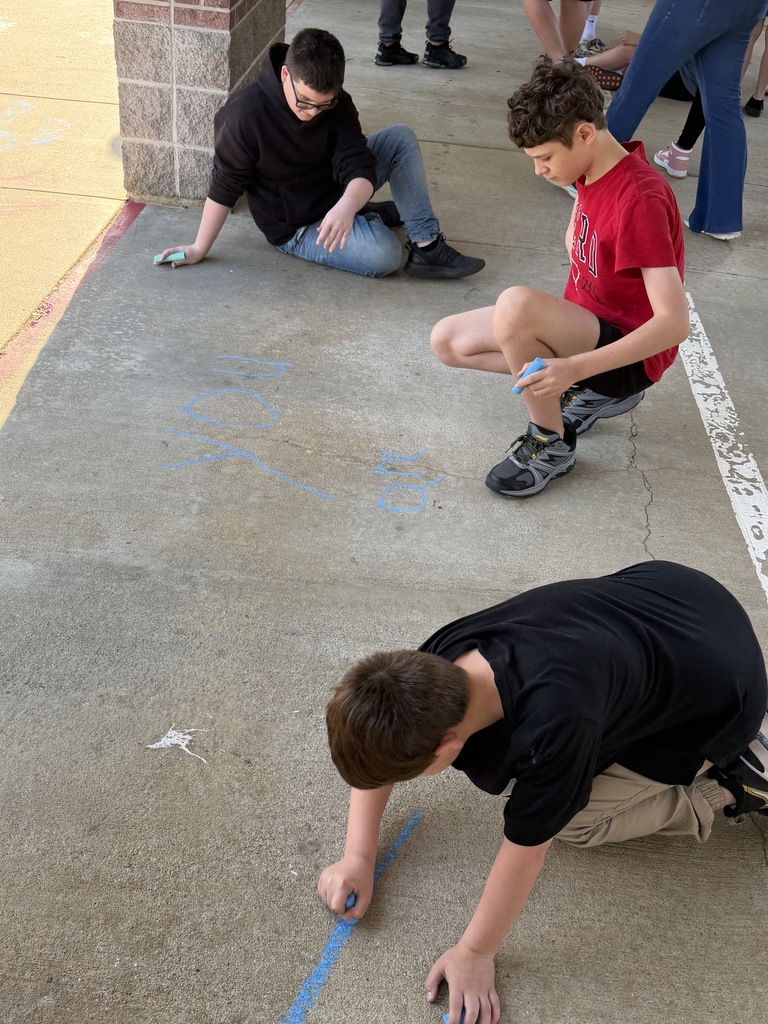student drawing
