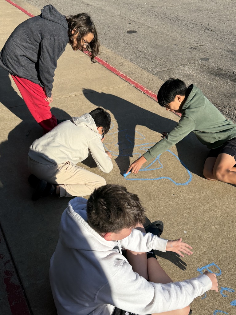 student drawing