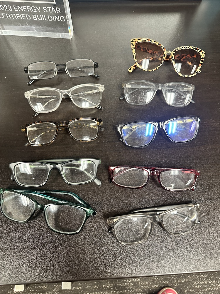 unclaimed glasses