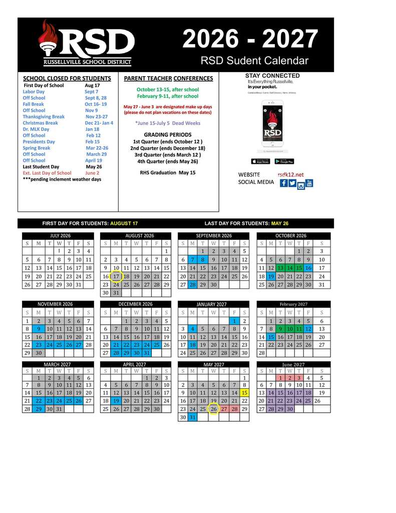 School Calendar