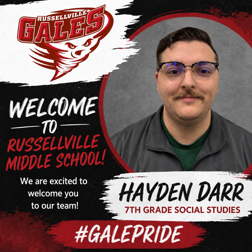 Hayden Darr will teach 7th grade Social Studies