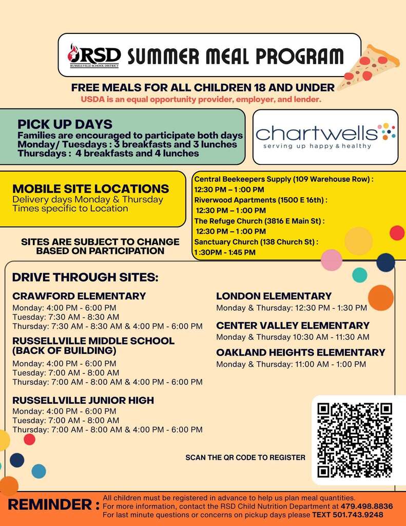 RSD Summer Meal Program
