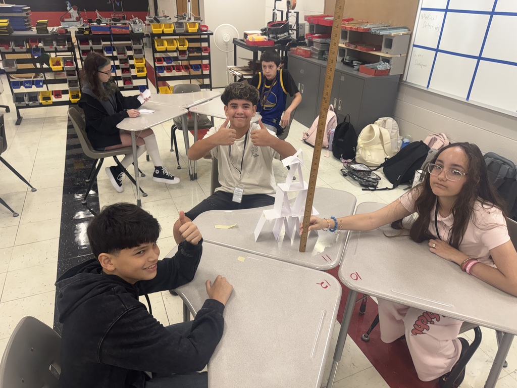 students working in CTE