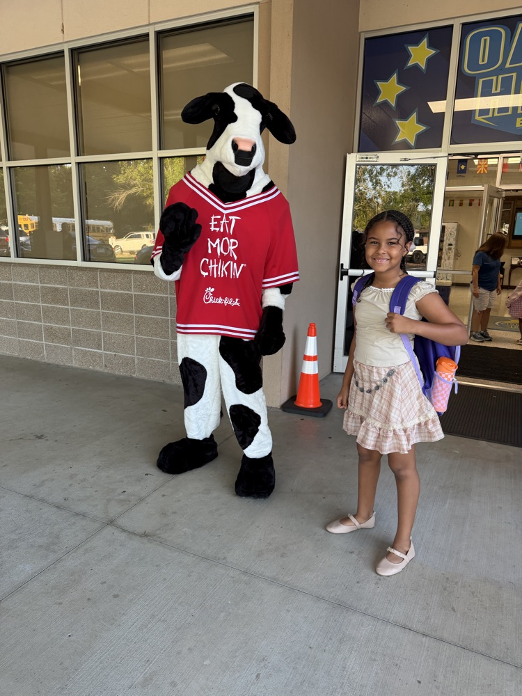 Chick fil A greeters