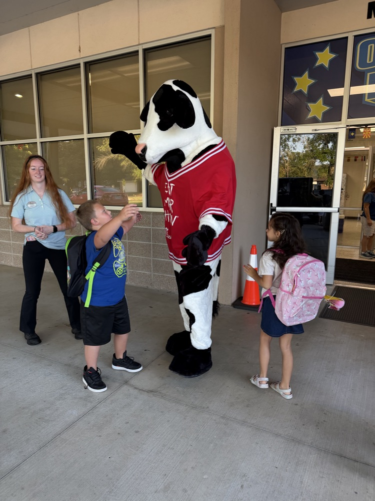 Chick fil A greeters