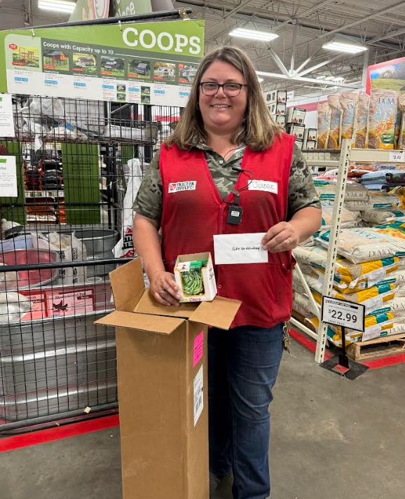 Tractor supply donation