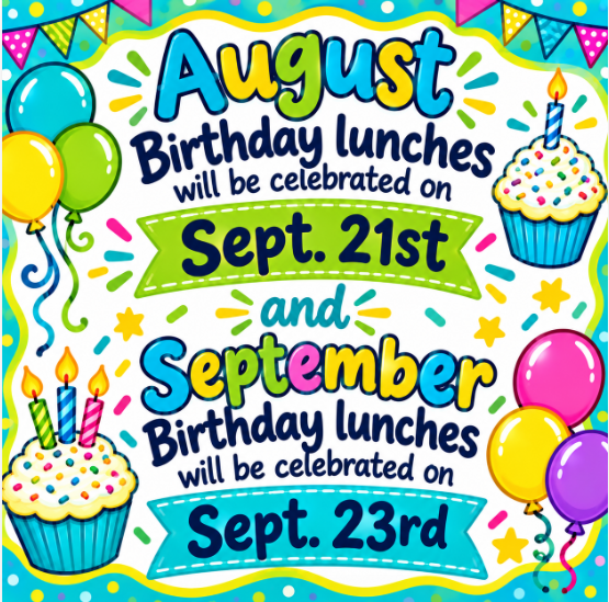 bday lunches