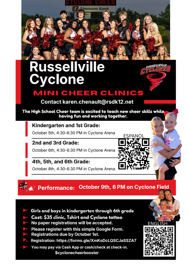 Mini Cheer Clinic