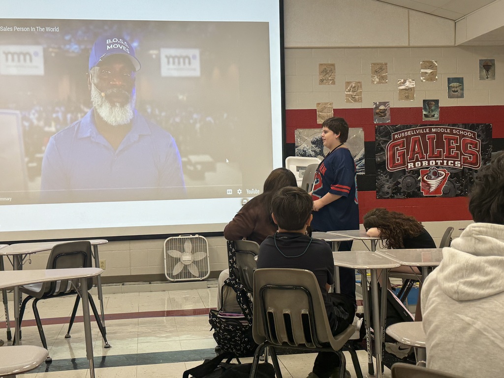students presenting