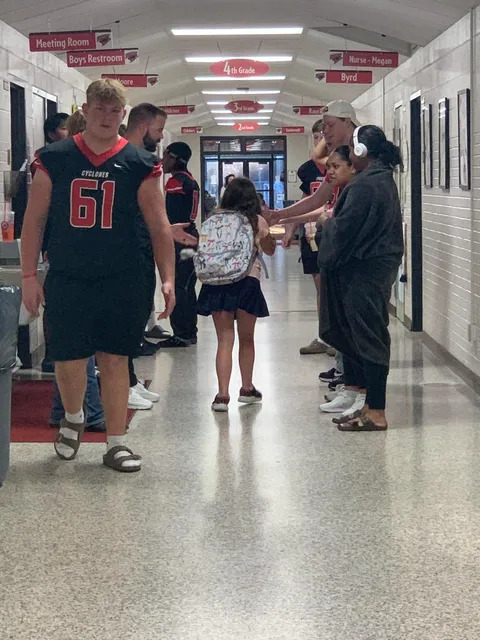 Football Players at Dwight 