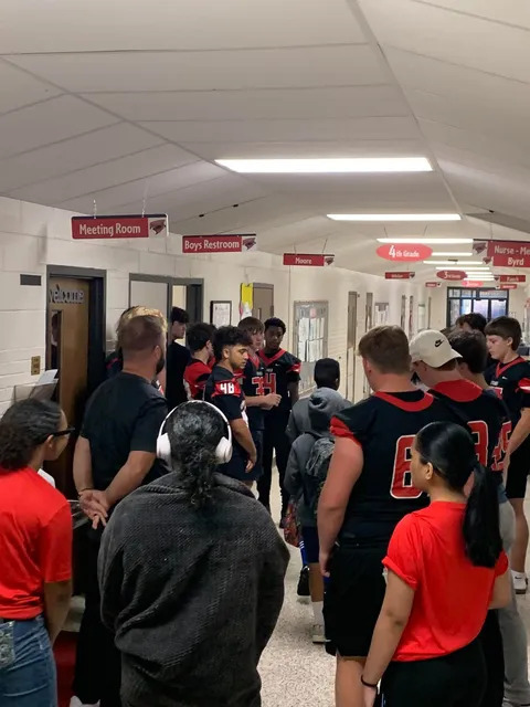 Football Players at Dwight 