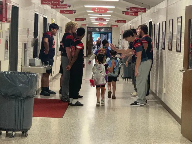 Football Players at Dwight 