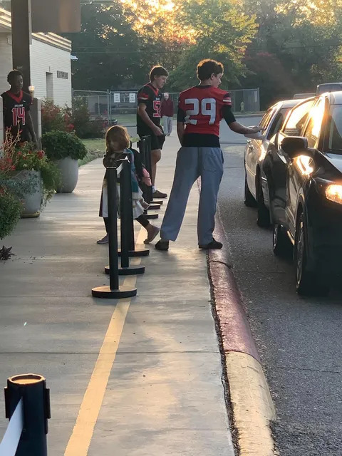 Football Players at Dwight 