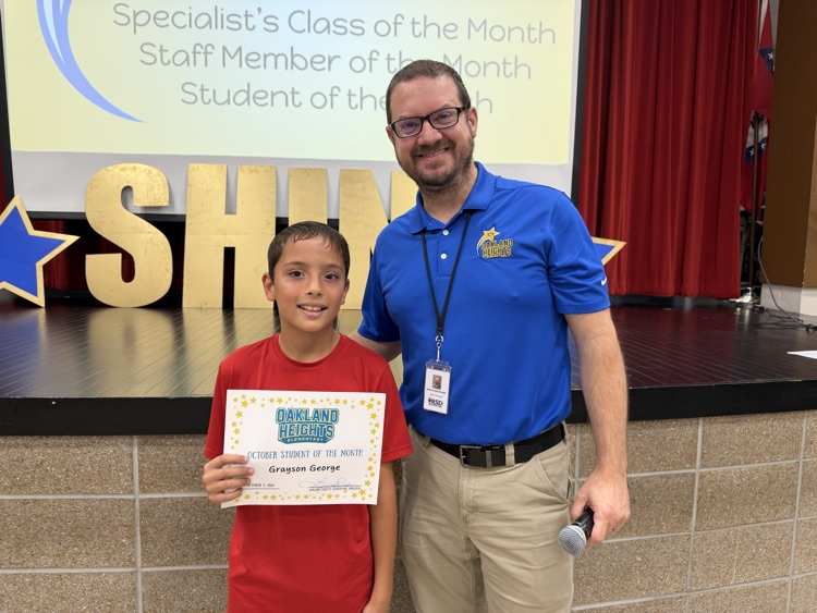 student of the month