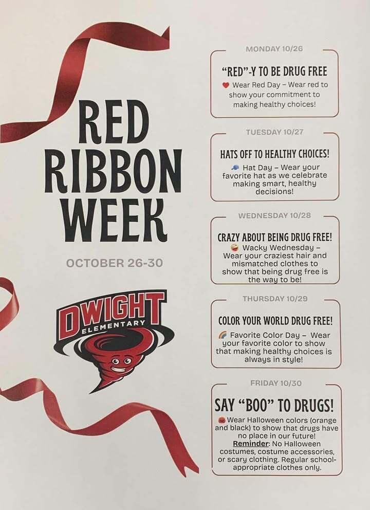 Red Ribbon Week Graphic