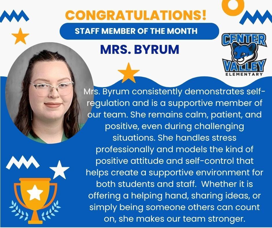 byrum staff of the month