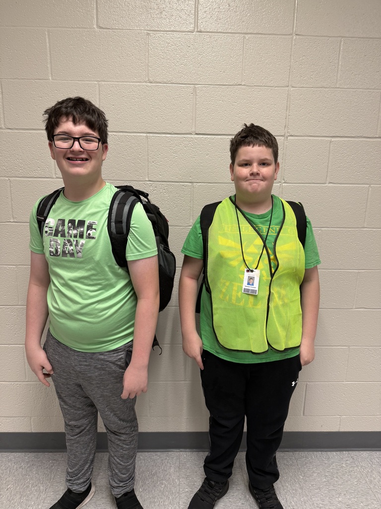 celebrating neon day for red ribbon week - students posing for a photo