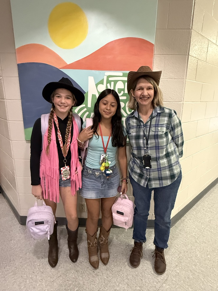 ms Lykins with students 