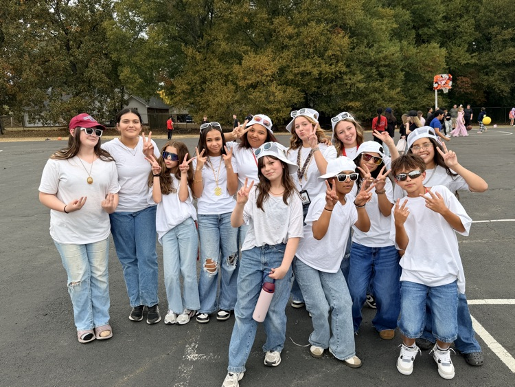 a group of students matching