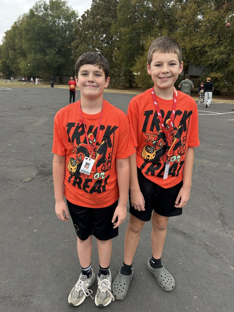 two boys matching