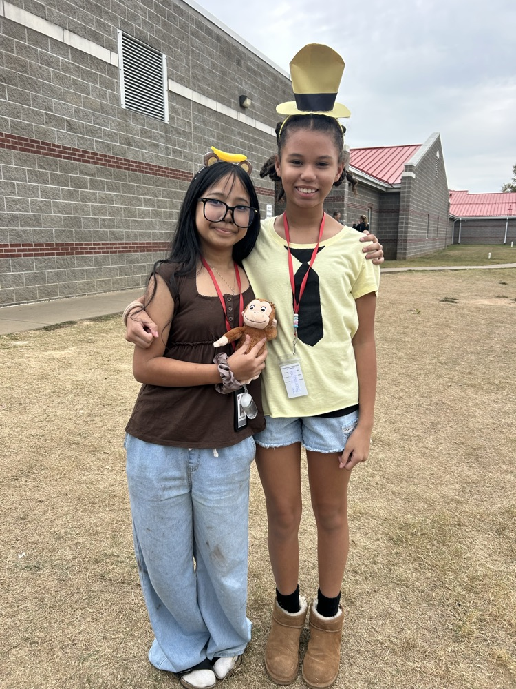 two girls matching
