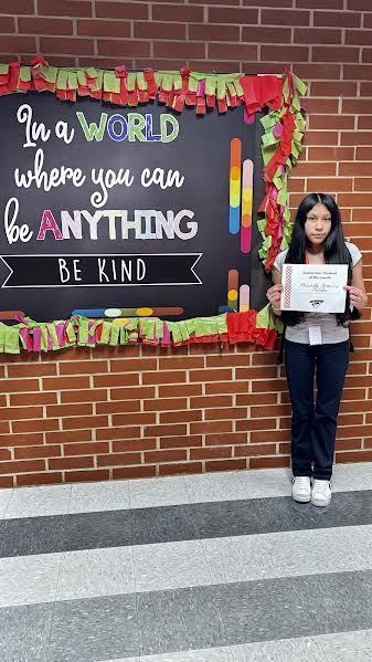 student of the month