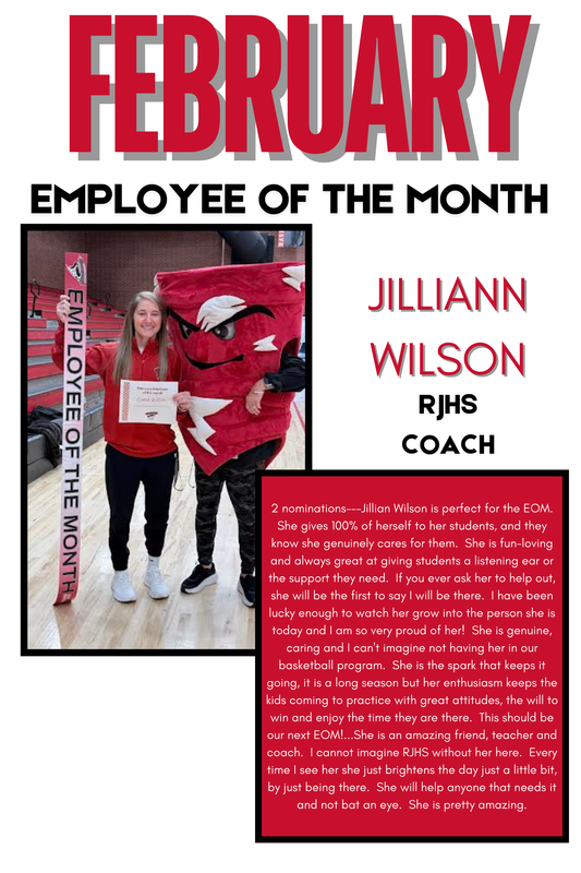 employee and student of the month