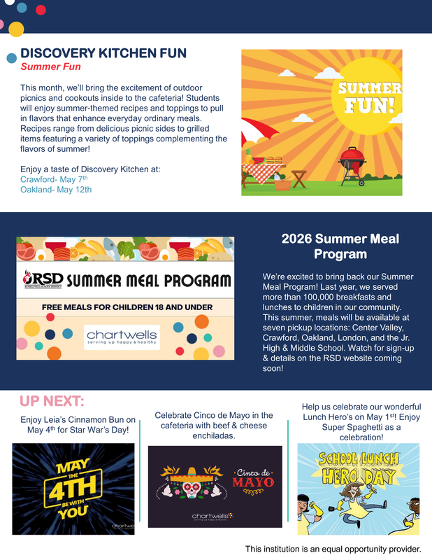 Chartwells May 2026 Newsletter