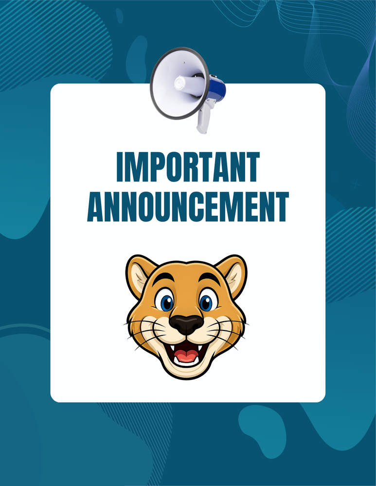 Important Announcement