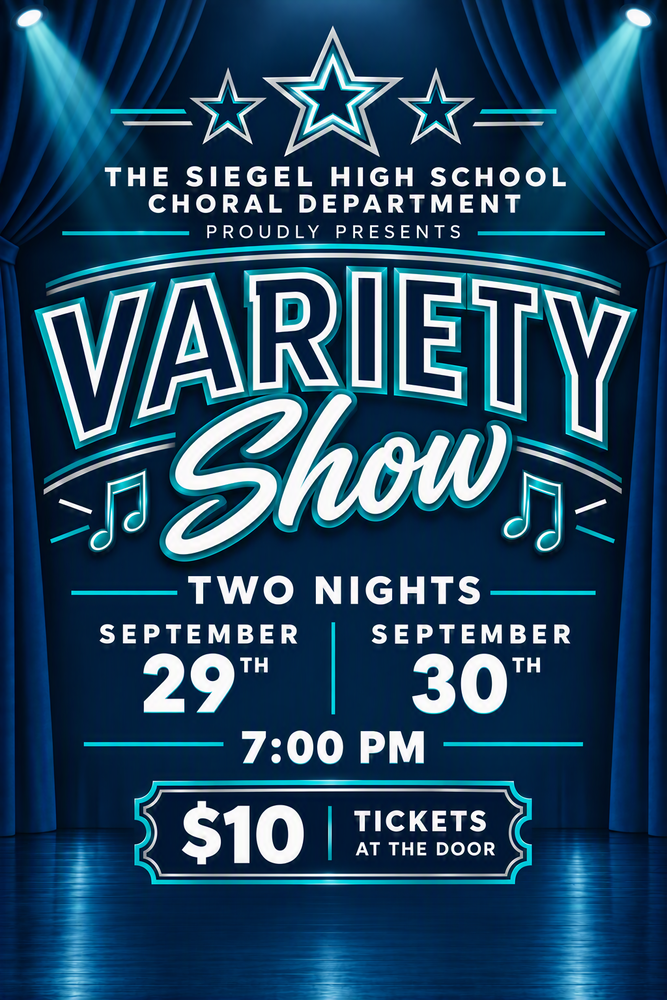 SGH Variety Show Poster