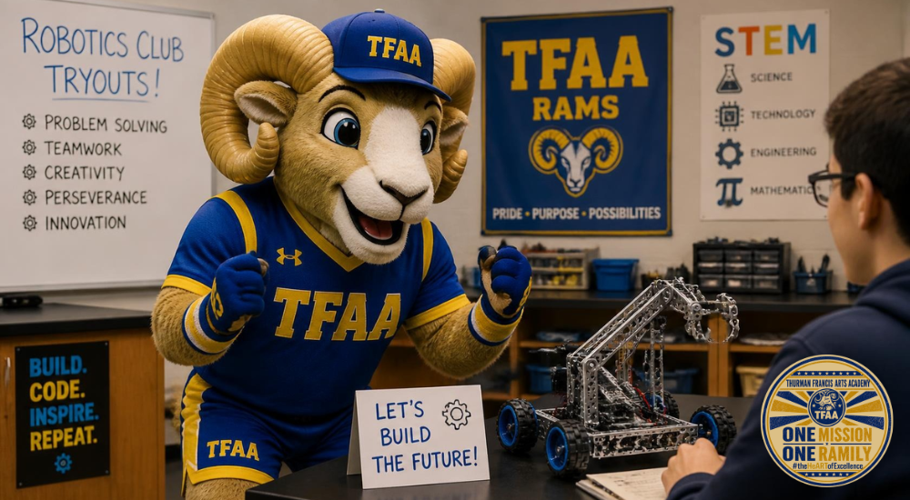 Ram at robotics tryoutos
