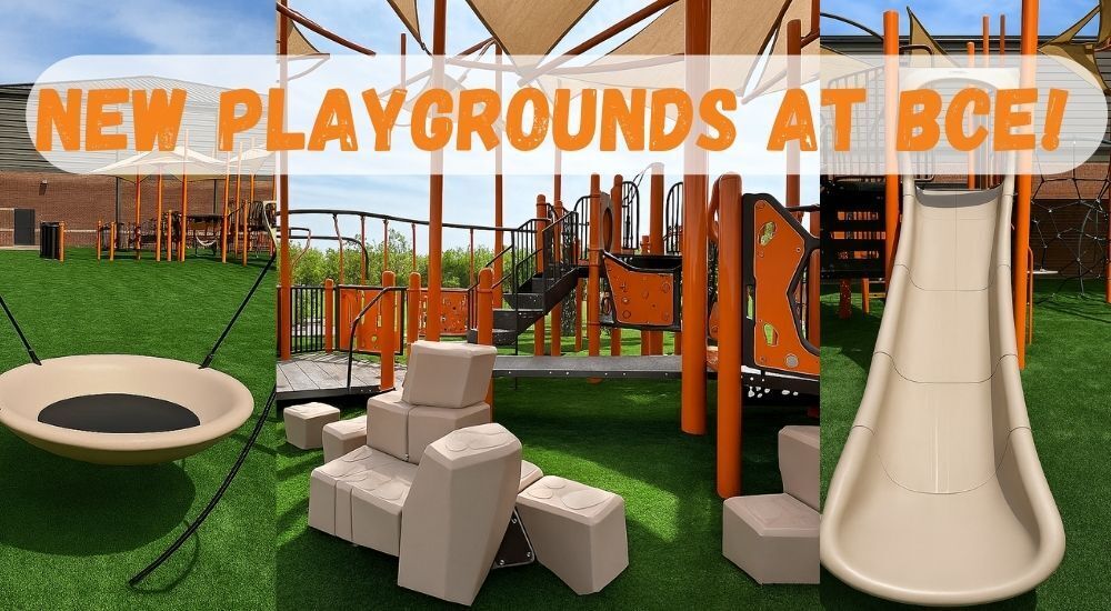 Images of the new playground at Brown's Chapel Elementary