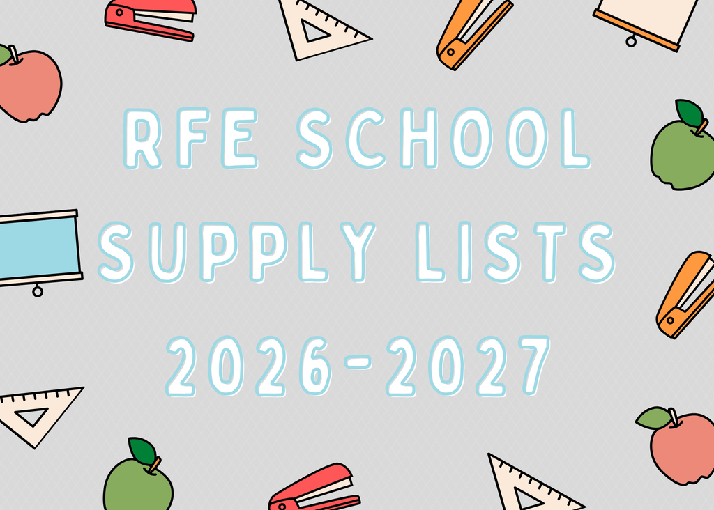 RFE School Supply Lists 2026-2027