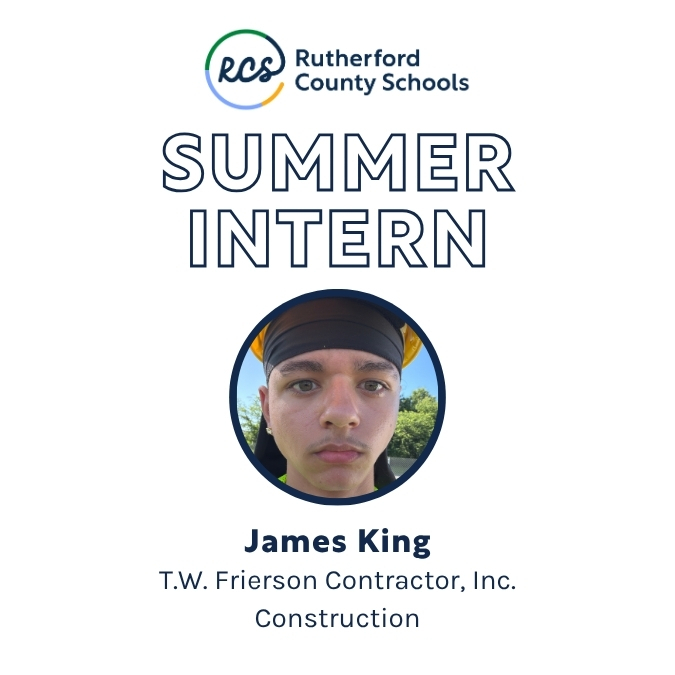 ID Card for summer intern James King